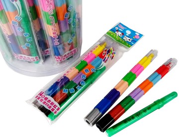 尚禹 C-7222 積木彩虹筆 (2入) (贈素描鉛筆)【APP滿額下單10%點數(單一帳號最高5000點)】1/31止