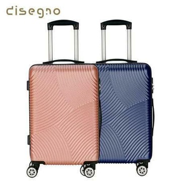 【DISEGNO】24吋極地迴旋拉鍊旅行行李箱