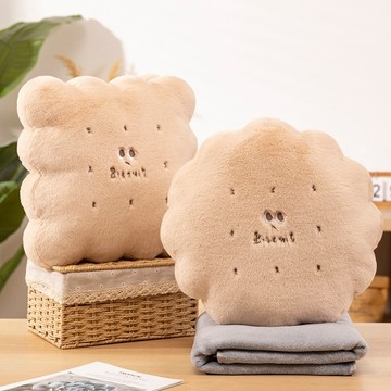 🍞免運 臺現💕卡通可愛 法棍 牛角麵包 餅乾造型抱枕午睡枕 治癒系女生抱枕 靠枕 送女生 送女友 七夕節禮物