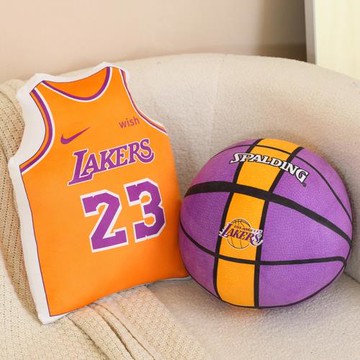 創意籃球抱枕毛絨玩具公仔球衣玩偶家居沙發靠枕靠墊男孩子布娃娃