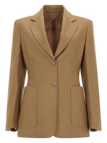 max mara linen blazer