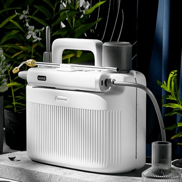 電動噴霧器 園藝農藥噴壺 澆花打藥機 消毒噴灑機 小型噴水槍 霧化噴槍 5l標配版