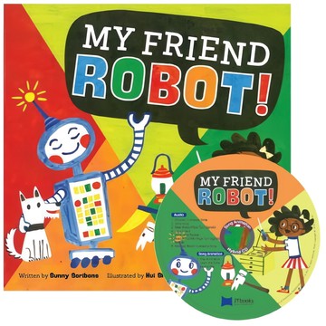 JYBooks Song Animation My Friend Robot! Set  附CD
