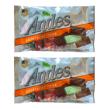 Andes 安迪士 綜合可可薄片 35片  165g  2包