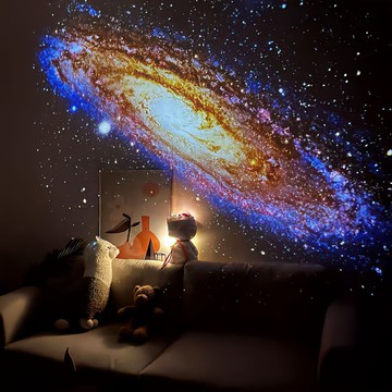 免運 可開發票 投影燈 氛圍燈 萬火高清星空投影儀3d滿天星小夜燈臥室滿天星星浪漫生日520送禮 快速出貨