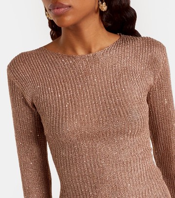 Bananhot Jones sequined draped minidress