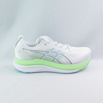 ASICS 1011C229100 GEL-KAYANO 33 男慢跑鞋 支撐型 4E超寬楦 白x能量水藍