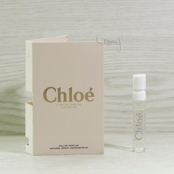 Chloe 光蘊玫瑰 Lumineuse 女性淡香精 1.2mL 可噴式 試管香水 全新