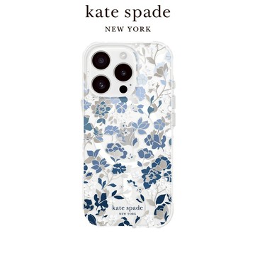 【kate spade】iPhone 16 系列 MagSafe  精品手機殼 皇室藍