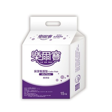 樂爾寶 保潔看護墊 產褥墊  寵物也適用45*70CM(15片X12 包/箱)