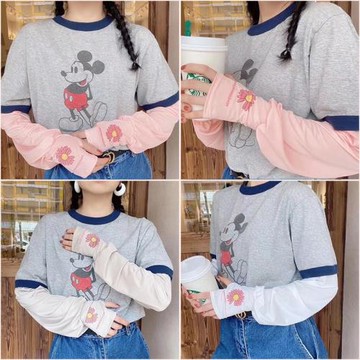 寬松女ins手臂夏季防紫外線冰袖