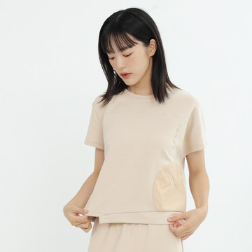 a la sha 創意口袋短袖棉T