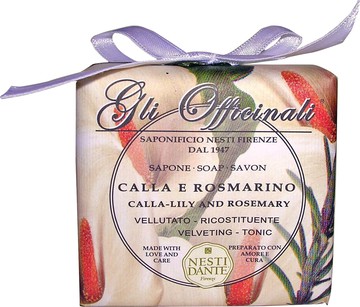 Nesti Dante Gli Officinali Calla-Lily and Rosemary Soap 200g