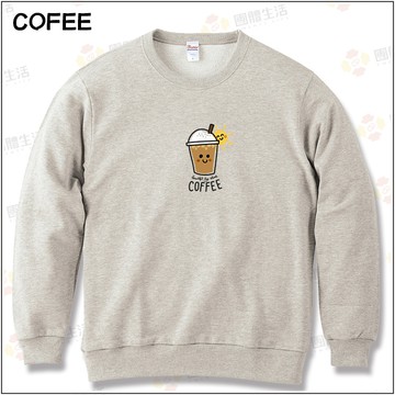 【COFEE】日系100%全棉親子大學T