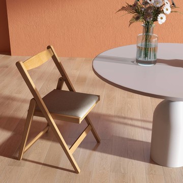 免運/開發票 實木可折疊椅子家用餐椅編織椅便攜加固折疊靠背椅子簡易折疊椅 快速出貨