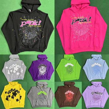 美式街頭SP5衛衣嘻哈發泡印花男女同款帽衫套裝