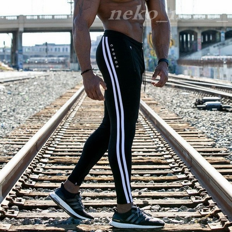 ロングパンツサイドラインストレートパンツメンズフィットネススポーツウェアボトムスランニングトレーニングおしゃれジョギング 通販 Lineポイント最大0 5 Get Lineショッピング