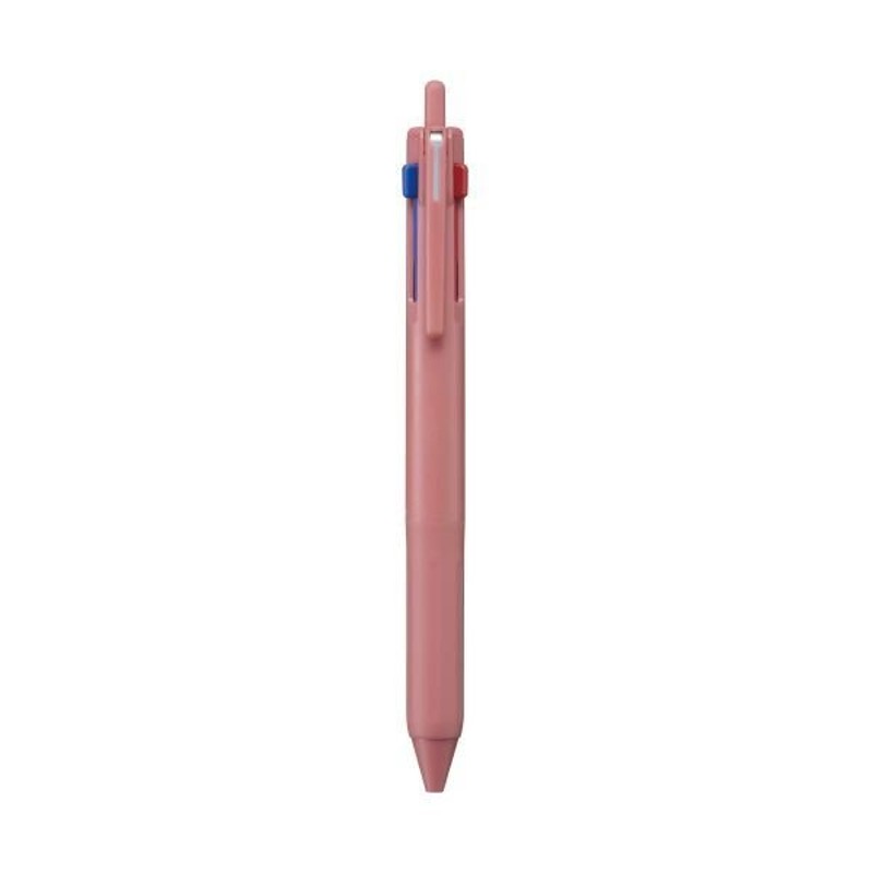 濃いピンク系統 (まとめ）三菱鉛筆 ジェットストリーム3色ボールペン