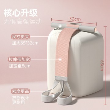 【酷奇】腳蹬拉力器仰臥起坐輔助彈力繩手臂拉伸訓練健腹塑身家用健身器材