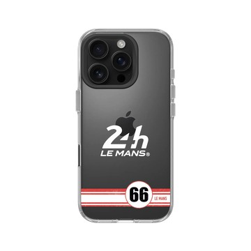 iPhone 16 Pro Clear Case（相機按鈕） 透明 - 24 Hours of Le Mans - Le Mans 66 Logo