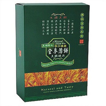 綠源寶 全麥薄餅345公克/盒