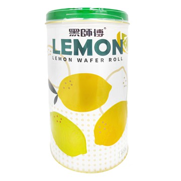 黑師傅 捲心酥 檸檬口味 炒貨世家聯名款 400g  1罐