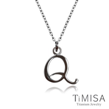 TiMISA 小字母(任選) 純鈦項鍊(C)