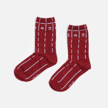 人生的跑道操場襪