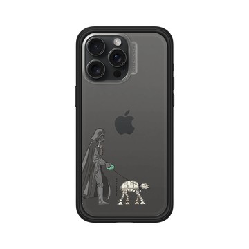 iPhone 15 Pro Max Mod NX 黑 - 迪士尼-星際大戰 Star Wars - 黑武士-散步-幽默系列