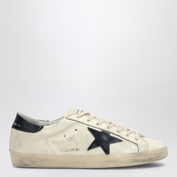Super-star beige/blue low Sneaker