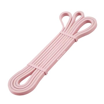 MICHAEL FITNESS 麥克健身 馬卡龍乳膠彈力帶  15磅  粉色  2條