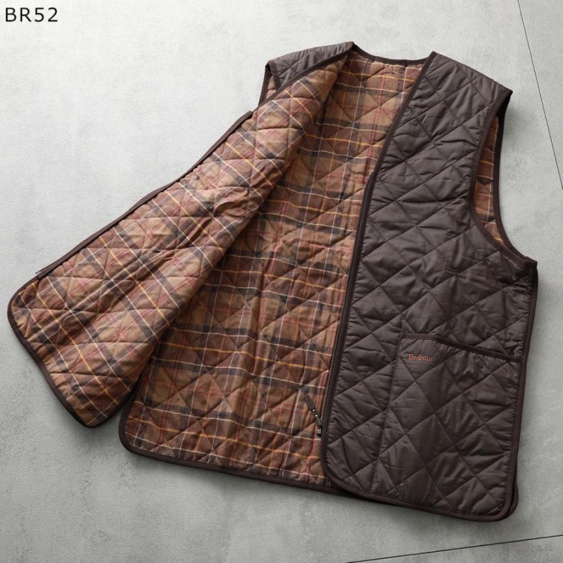 Barbour バブアー キルティング ベスト MLI0001 QUILTED WAISTCOAT ZIP 