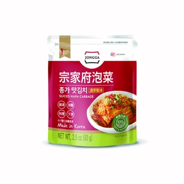 宗家府泡菜-濃厚風味80公克