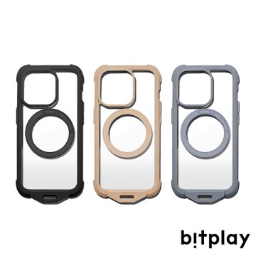bitplay iPhone 15 Wander Case 磁吸隨行殼暗夜黑