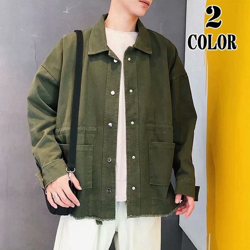 ジャケット アウター 上着 シンプル 無地 ワンカラー 男性 春秋服 おしゃれ かっこいい 防寒 おでかけ メンズファッション 通販 Lineポイント最大0 5 Get Lineショッピング