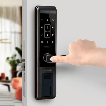 WAFERLOCK維夫拉克 L396四合一指紋辨識智慧電子鎖 電子鎖含安裝