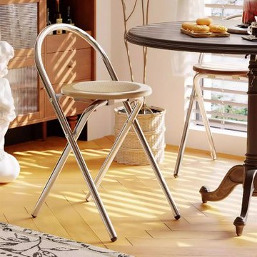 HappyLife 藤編折疊椅 Y12440