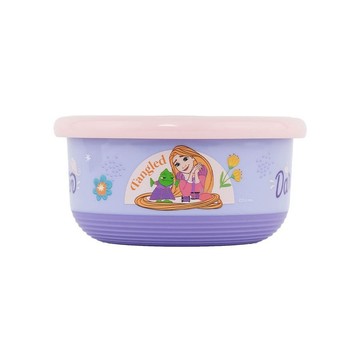 HOUSUXI迪士尼長髮公主不鏽鋼雙層隔熱碗/ 420ml eslite誠品