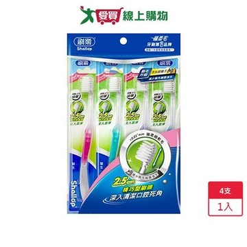 刷樂醫生牙刷3+1入【愛買】