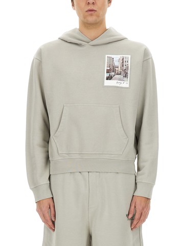 helmut lang "postcard" hoodie