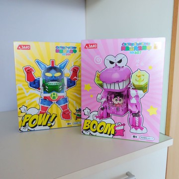 《蠟筆小新》✸帥炸fighting✸｜盔甲戰士機器人積木