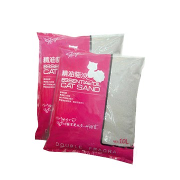 礦砂 嚴選ECS無粉塵天然 薰衣草 精油貓砂 10L x 3包