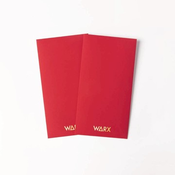 【點數兌換贈品】WARX品牌新年紅包袋(1組2入)