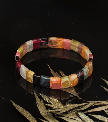 碧璽水晶手鐲 9 x 3.5mm ( Tourmaline Crystal Bangle )