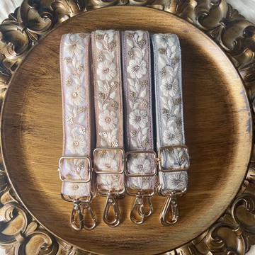 印度刺繡織帶 萬用斜背帶 手機背帶