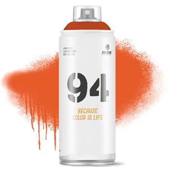 MTN 94噴漆 馬爾斯橙 RV-107 色彩鮮明、持久不易褪色 適用於多種材質  400ml  1入