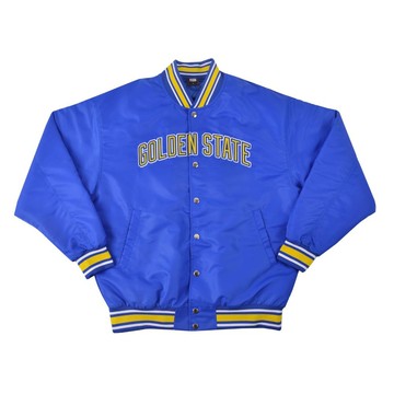 【NBA Store限定發售】NBA 經典配色 尼龍 棒球外套 勇士隊