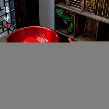 逸峰女方娘家陪嫁物品套裝中式高檔嫁妝結婚用品大全洗漱用品套裝