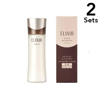 [ 2 件入組] ELIXIR怡麗絲爾 TIII 高級ELIXIR130ml 強效保濕