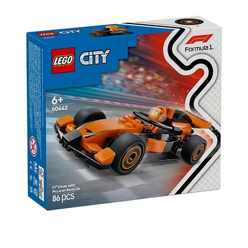 LEGO 樂高 City系列 60442 CITY F1麥拿侖賽車手